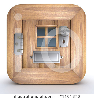 Door Clipart #1161376 by KJ Pargeter