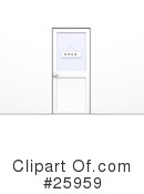 Door Clipart #25959 by KJ Pargeter