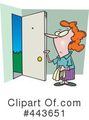 Door Clipart #443651 by toonaday