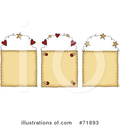 Royalty-Free (RF) Door Sign Clipart Illustration by inkgraphics - Stock Sample #71893