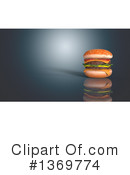Double Cheeseburger Clipart #1369774 by Julos