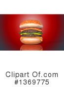 Double Cheeseburger Clipart #1369775 by Julos