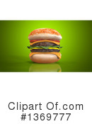 Double Cheeseburger Clipart #1369777 by Julos