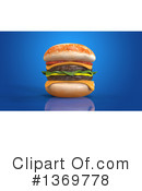 Double Cheeseburger Clipart #1369778 by Julos