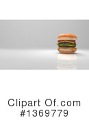 Double Cheeseburger Clipart #1369779 by Julos
