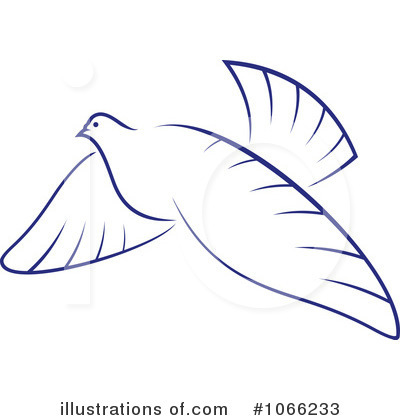 Royalty-Free (RF) Dove Clipart Illustration by Vector Tradition SM - Stock Sample #1066233