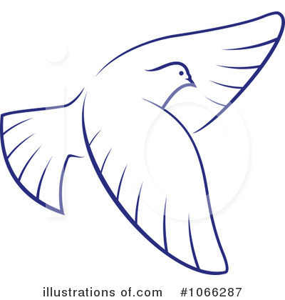 Dove Logo Clipart #1066287 by Vector Tradition SM