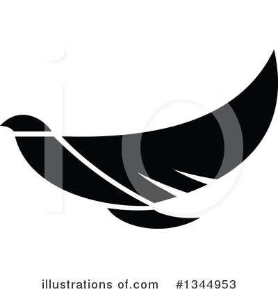 Royalty-Free (RF) Dove Clipart Illustration by Vector Tradition SM - Stock Sample #1344953