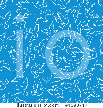 Royalty-Free (RF) Dove Clipart Illustration by Vector Tradition SM - Stock Sample #1390717
