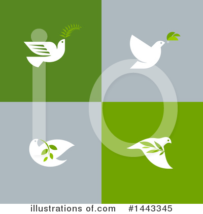 Royalty-Free (RF) Dove Clipart Illustration by elena - Stock Sample #1443345
