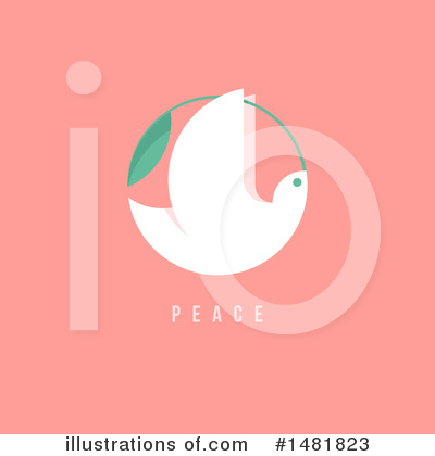 Royalty-Free (RF) Dove Clipart Illustration by elena - Stock Sample #1481823
