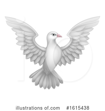 Royalty-Free (RF) Dove Clipart Illustration by AtStockIllustration - Stock Sample #1615438