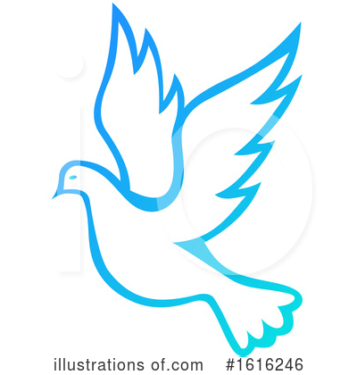Royalty-Free (RF) Dove Clipart Illustration by Vector Tradition SM - Stock Sample #1616246
