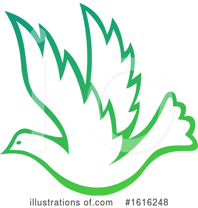 Royalty-Free (RF) Dove Clipart Illustration by Vector Tradition SM - Stock Sample #1616248