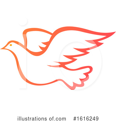 Royalty-Free (RF) Dove Clipart Illustration by Vector Tradition SM - Stock Sample #1616249