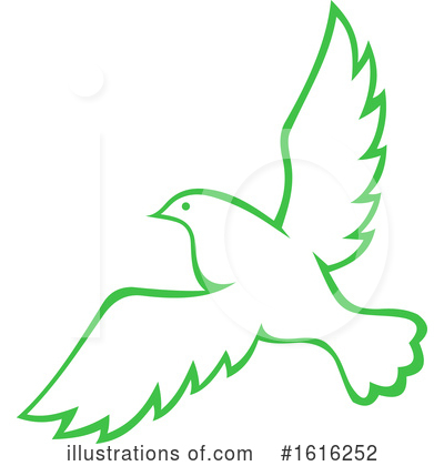 Royalty-Free (RF) Dove Clipart Illustration by Vector Tradition SM - Stock Sample #1616252