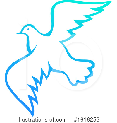 Royalty-Free (RF) Dove Clipart Illustration by Vector Tradition SM - Stock Sample #1616253