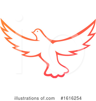 Royalty-Free (RF) Dove Clipart Illustration by Vector Tradition SM - Stock Sample #1616254