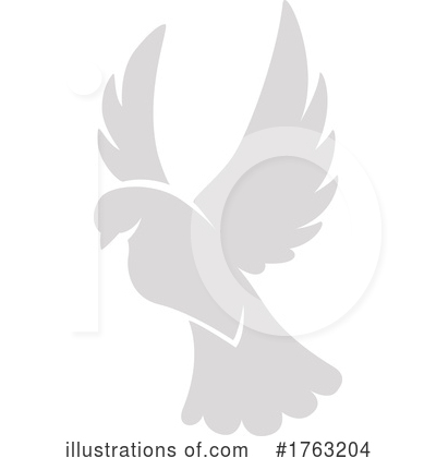 Royalty-Free (RF) Dove Clipart Illustration by Vector Tradition SM - Stock Sample #1763204