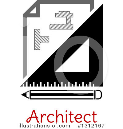 Architect Clipart #1312167 by Vector Tradition SM