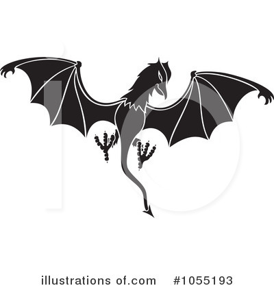 Royalty-Free (RF) Dragon Clipart Illustration by Any Vector - Stock Sample #1055193