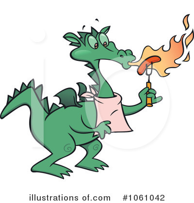 Royalty-Free (RF) Dragon Clipart Illustration by gnurf - Stock Sample #1061042