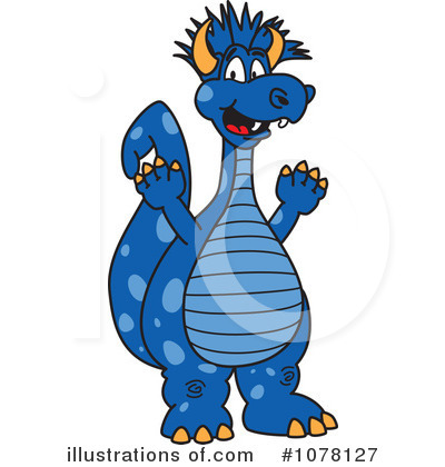 Royalty-Free (RF) Dragon Clipart Illustration by Mascot Junction - Stock Sample #1078127