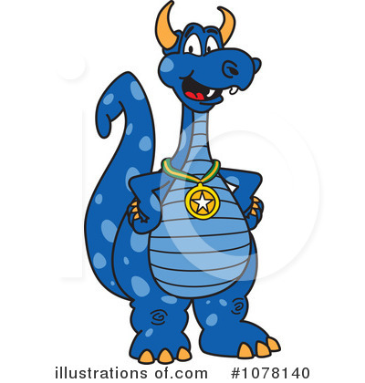 Royalty-Free (RF) Dragon Clipart Illustration by Mascot Junction - Stock Sample #1078140