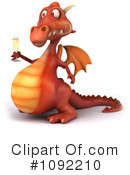 Dragon Clipart #1092210 by Julos