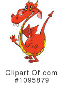 Dragon Clipart #1095879 by Dennis Holmes Designs