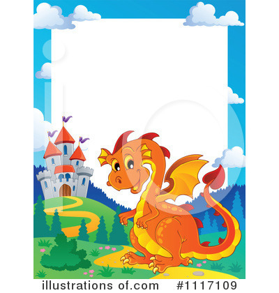 Royalty-Free (RF) Dragon Clipart Illustration by visekart - Stock Sample #1117109