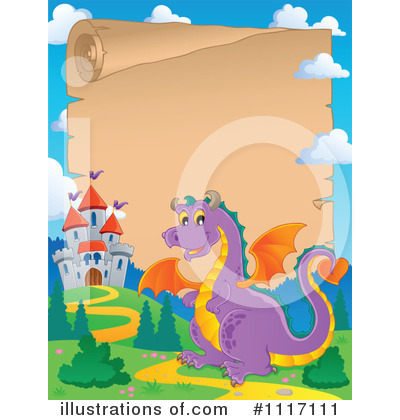 Royalty-Free (RF) Dragon Clipart Illustration by visekart - Stock Sample #1117111