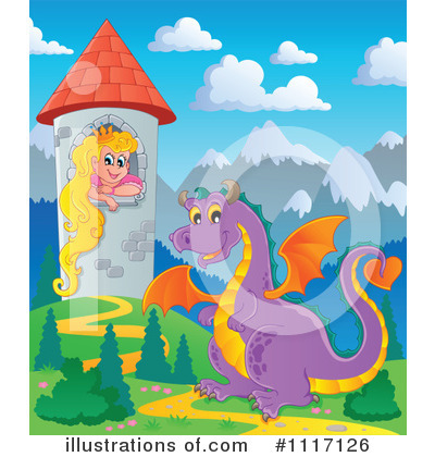 Royalty-Free (RF) Dragon Clipart Illustration by visekart - Stock Sample #1117126