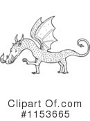 Dragon Clipart #1153665 by lineartestpilot