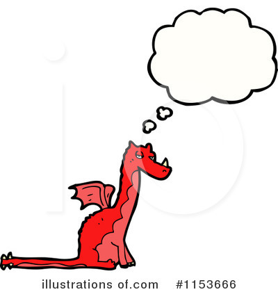 Royalty-Free (RF) Dragon Clipart Illustration by lineartestpilot - Stock Sample #1153666