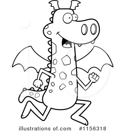 Royalty-Free (RF) Dragon Clipart Illustration by Cory Thoman - Stock Sample #1156318