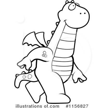 Royalty-Free (RF) Dragon Clipart Illustration by Cory Thoman - Stock Sample #1156827