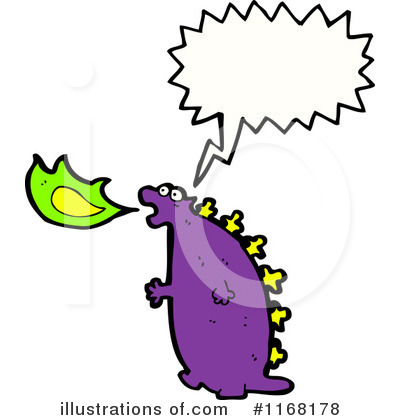 Royalty-Free (RF) Dragon Clipart Illustration by lineartestpilot - Stock Sample #1168178