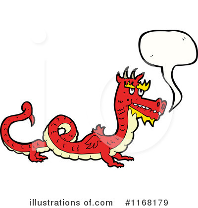 Royalty-Free (RF) Dragon Clipart Illustration by lineartestpilot - Stock Sample #1168179