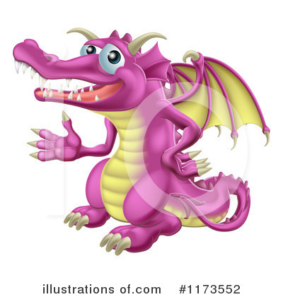 Royalty-Free (RF) Dragon Clipart Illustration by AtStockIllustration - Stock Sample #1173552