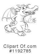 Dragon Clipart #1192785 by AtStockIllustration