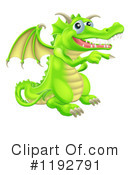 Dragon Clipart #1192791 by AtStockIllustration