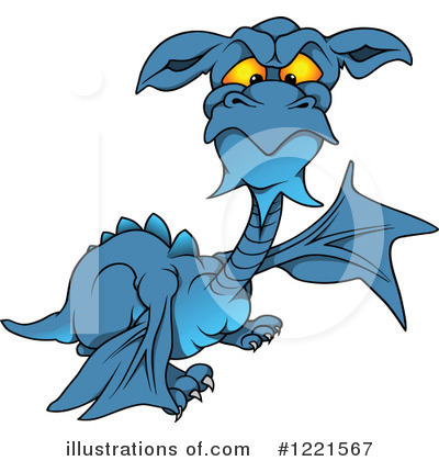 Royalty-Free (RF) Dragon Clipart Illustration by dero - Stock Sample #1221567