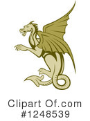 Dragon Clipart #1248539 by patrimonio