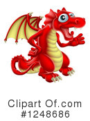 Dragon Clipart #1248686 by AtStockIllustration