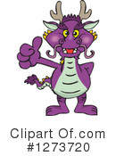 Dragon Clipart #1273720 by Dennis Holmes Designs