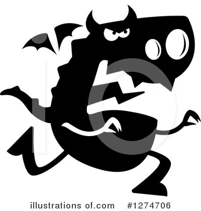 Royalty-Free (RF) Dragon Clipart Illustration by Cory Thoman - Stock Sample #1274706