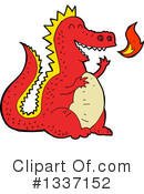 Dragon Clipart #1337152 by lineartestpilot