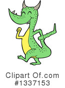 Dragon Clipart #1337153 by lineartestpilot