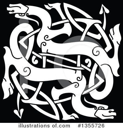 Royalty-Free (RF) Dragon Clipart Illustration by Vector Tradition SM - Stock Sample #1355726